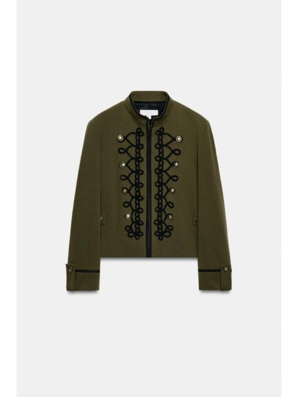 ZARA BLAZER WITH EPAULETS AND FIREMAN CLASP - Picture 6 of 8